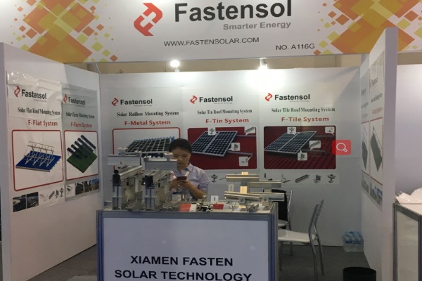 Fasten Solar Showed up at Intersolar Exhibition