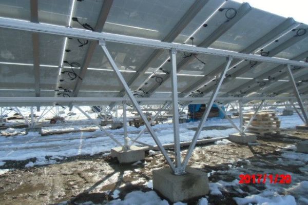 200kW Solar Ground Mounting System for Heavy Snow Area